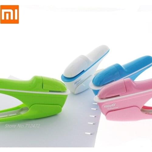 For New youpin Mini Stapleless Stapler Paper Stapling Stapler Without Staple Stapler No Nails Safe and stable