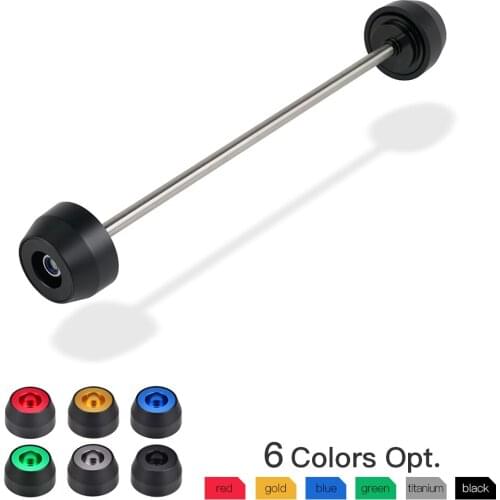 NICECNC Aluminum Nylon Front Axle Sliders for KAWASAKI Z900RS Z900 Z900RS PERFORMANCE Z900RS CAFE PERFORMANCE Z900RS CAFE