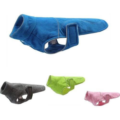 Soft Dog Clothes Warm Pet Clothing Reflective Dogs Coat Jacket Pet Clothes Dogs Costume Vest Apparel S-5XL Size Dog Universal