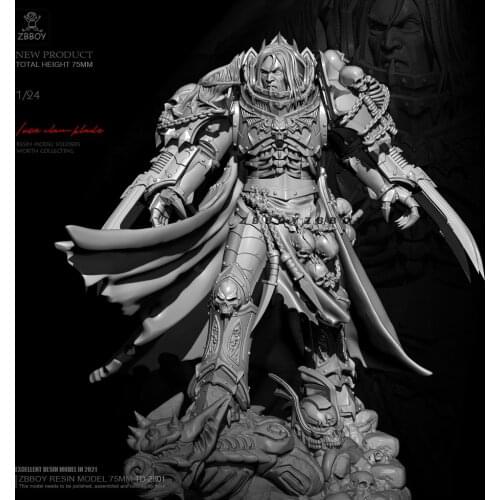 75mm 1/24 Resin model kits DIY figure self-assembled TD-2801