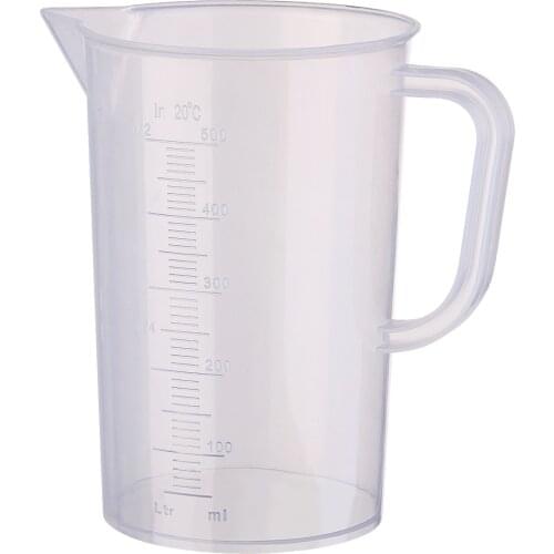 50/500/1000ML Plastic Measuring Cup Jug Pour Spout Surface Kitchen Tool Supplies Quality cup with graduated quality Kitchen