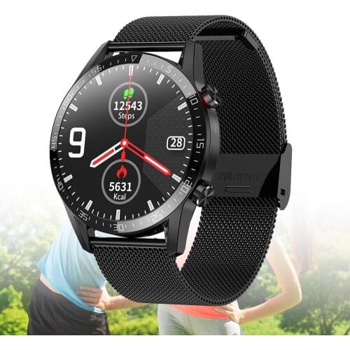 Smart Watch Women Men ECG PPG Bluetooth Call Music Control Sleep Monitoring Waterproof Heart Rate Activity Bracelet PK L9 DT78