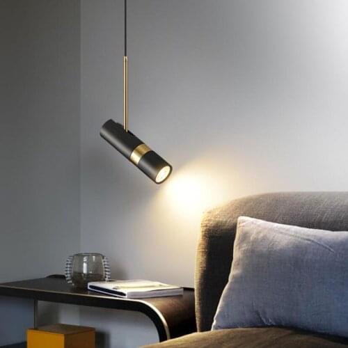 Modern GU10 LED Pendant Lights Aluminum Hanging Lamps Living Room Bedroom Light Fixture Kitchen Dining Room Home Decor Lights