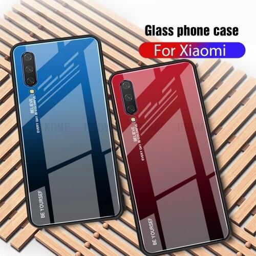 Glass Case For Xiaomi Mi9Pro Mi9 Mi8Lite Mi9Lite Mi8 Mi8Pro Newest Shiny Glass Back Cover Tempered Case For Xiaomi Mi8 Mi9