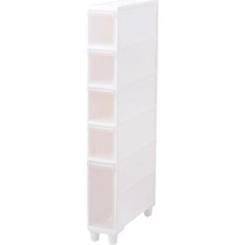 14CM quilting storage rack toilet narrow slit storage rack drawer storage cabinet bathroom quilting storage cabinet