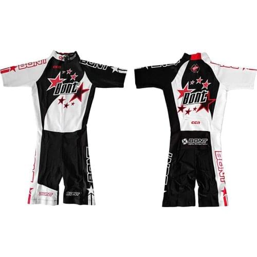 100% Original Bont 2018 STAR SUIT Professional Speed Skating Body Suit Racing Skating T-shirt Coverall For Patines