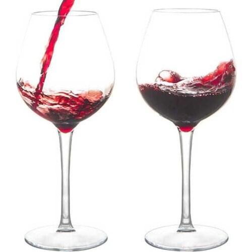 480ml Plastic Clear Wine Glass Unbreakable Drinkware Bottle Wine Glasses Drinking Glass Cup Bar Home Goblet Party Holiday Gifts