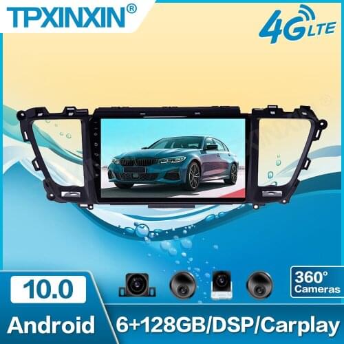 Android 10 6+128G For Kia Carnival 2015-2019 Car Multimedia Player Radio GPS Navigation Auto Stereo Recorder