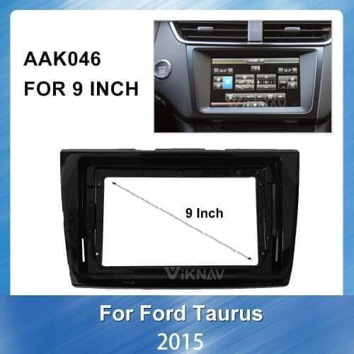 Car Radio Fascia Audio Fitting Adaptor Dash Trim Kits Panel For Ford Taurus 2015 Panel dash mount kit car accessorie