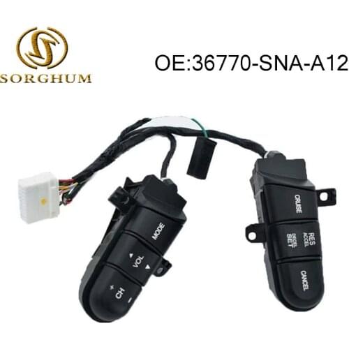 36770-SNA-A12 Steering Wheel Cruise Audio Switch for Honda Civic 2006-2008