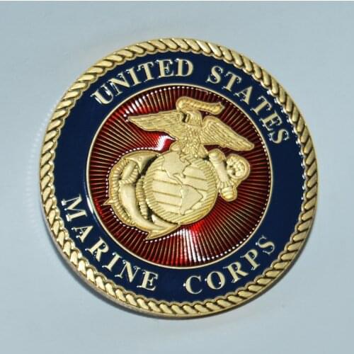 Free Shipping 4pcs/lot,U.S. Marine Corps Challenge Coin Ephesians 6:11--13 Put on the Full Armor of God Challenge Coin