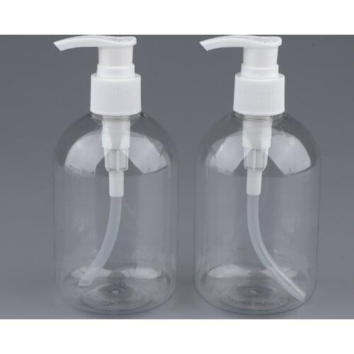 2pcs Refillable 350ml Soap Dispenser Hand Bathroom Soap Dispenser Shampoo Bottle Kitchen Bathroom Soap Pump Dispenser