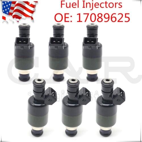 Set of 6pcs Auto Repair Kit for Isuzu Trooper Rodeo for Honda Passport 3.2L V6 Fuel Injector Injection Nozzle 17089625