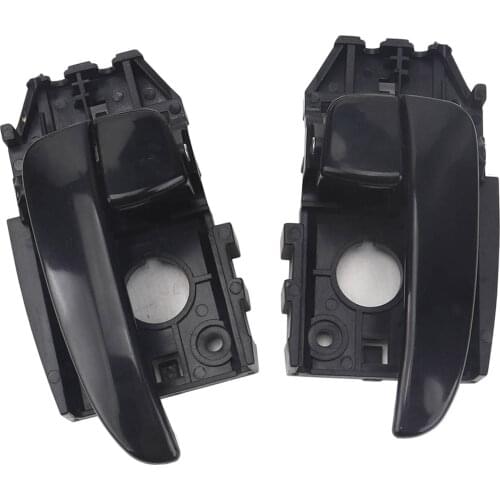 New Interior Door Handle Front Left Right Black for fit for Hyundai Elantra