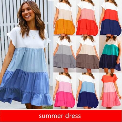 Летние платья мини Oufisun China At AliExpress