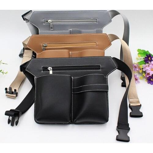 Professional Hair Scissors Comb Waist Pack Bag Hairdressing Hairpin Salon Tool Case Hair Styling Supplies Wholesale @ME88