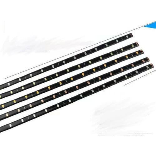 12V SMD2835 LED strip 30cm DIY color lights for cars and motorcycles waterproof flexible light strips trunk lights personalized