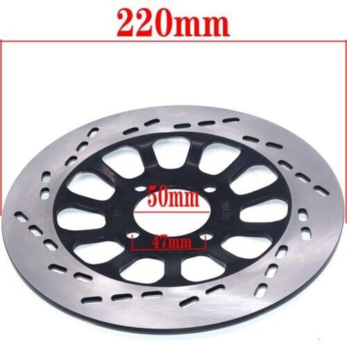 Motorcycle Brake Disc Plate Outer Diameter 220MM For Dirt Pit Bike Chinese Motocross GN125 GS125 GN GS 125