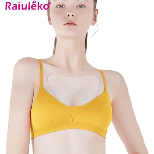 Skin Care Reusable Triangle Chest Pad Anti Wrinkle Chest Pad soft Silicon Transparent Chest Sticker Lady Cleavage Anti-aging