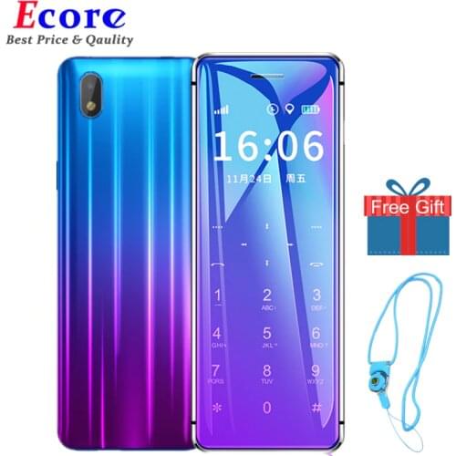 Ulcool V99 Touch Keyboad Cell Phone Metal Body Bluetooth 2.0 Dialer Anti-lost Dual SIM Ultrathin Credit Card MobileTelephone