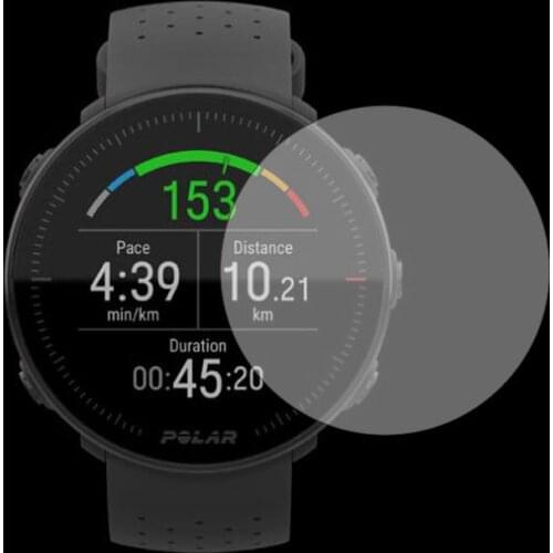 Tempered Glass Clear Protective Film Guard For POLAR Vantage V M Smartwatch Toughened LCD Display Full Screen Protector Cover