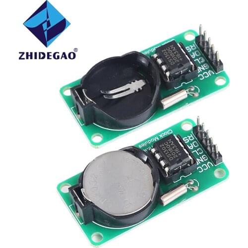 ZHIDEGAO 1pcs/lot RTC DS1302 Real Time Clock Module For Arduino Diy