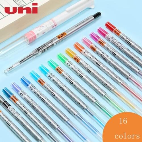 1pc Uni Style Fit Gel Multi Pen Refill 0.28mm 0.38 Mm 0.5mm 16 Colors Available Writing Supplies UMR-109
