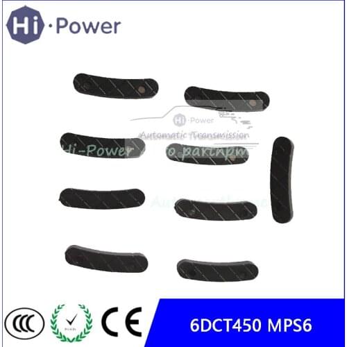 9PCS MPS6 6DCT450 Automobile Transmission Clutch Plastic Thrust Washer Kit for Volvo Ford Land Rover 6-speed