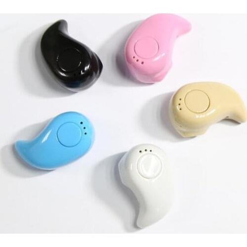 Sell 100 pieces per lot S530 stealth bluetooth earphone single piece earpud at low cost from China factory pink or white