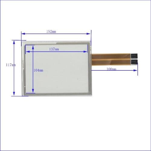 CMTOUCH2711-T7C 6inch 4 line For Car DVD touch screen panel 152mm*117mm this is compatible 152*117 TouchSensor FreeShipping
