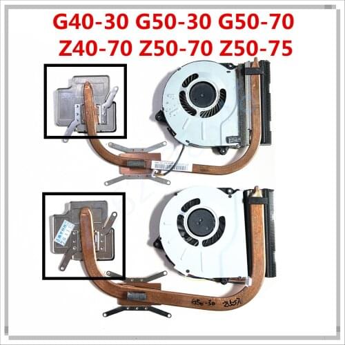 Original For Lenovo G50-30 CPU Fan Radiator HEATSINK AT0U40030S0 DC28000CKF0 100% Tested Fast Ship