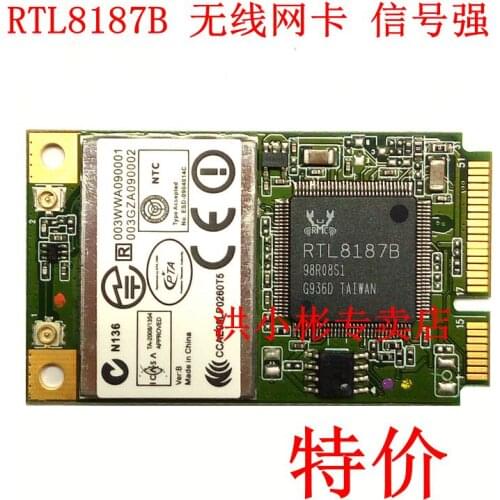 JINYUSHI for RTL8187B mini pcie wireless card 802.11 b/11m