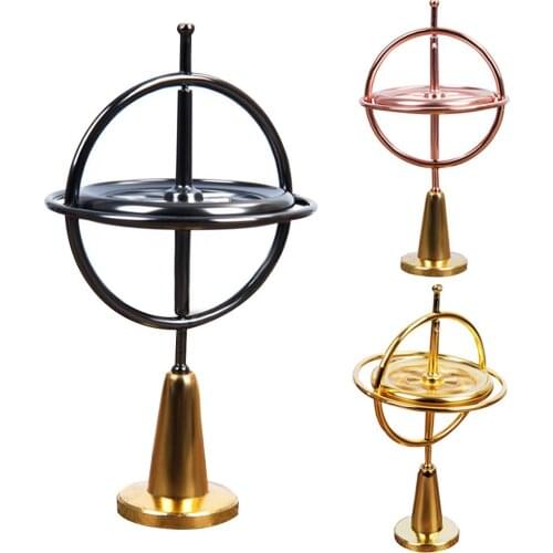 Classic Metal Gyroscope Gyro Pressure Relieve Speed Balance Educational Toy educational and pressure relieving perfect gifts