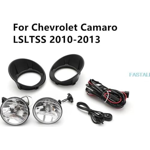For Chevrolet Camaro LSLTSS 2010-2013 front fog lamp kit bumper grille with bulb line modification high quality durable