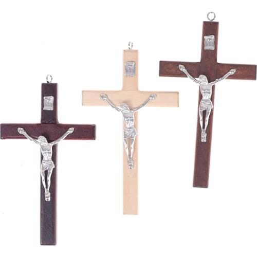 Jesus Cross Christ Suffering Statue Cross Religious Prayer Jesus Decoration 1PC
