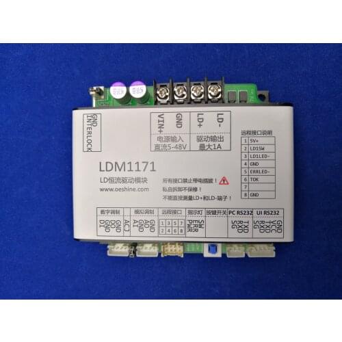 LDM1171 Semiconductor diode laser LD constant current drive module 1A continuous pulse
