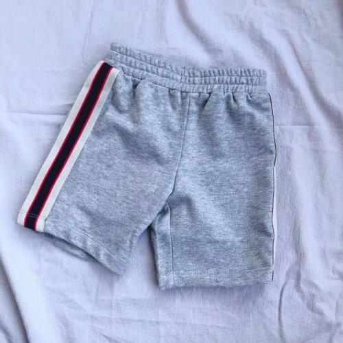 In Stock 2021 New Gu Summer Cotton Boy Shorts for Girls Girls Pants Boys Clothes Baby Boy Clothing Kids Shorts