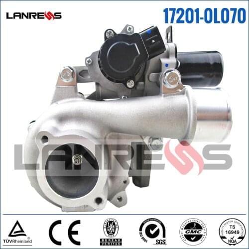 Full electric turbo turbocharger for Hilux VB31 2KD 2KD-FTV Oil cooled 2.5 L 17201-0L070 17201-0L071 17201-OL070
