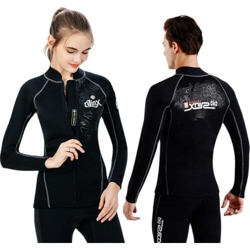 SLINX 2mm Neoprene Diving Jacket Pants Shorts Scuba Wetsuit Swimwear for Men Women Spearfishing Snorkeling Kite Surfing Windsurf