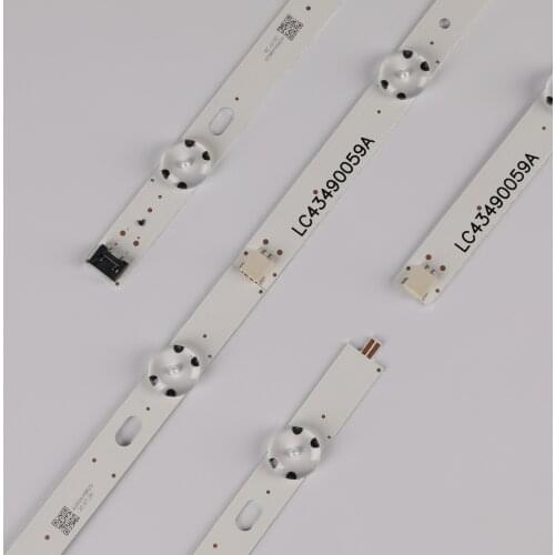 3 Pçs/set tira retroiluminação LED para LG 43UJ6300 43UJ6500 43UJ6560 43UJ651V 43UJ561V 43UJ701V 43UK6200 43UJ630V 43UJ635V /614