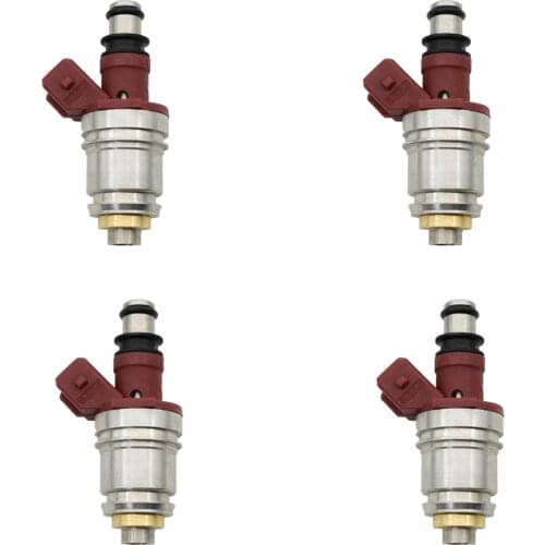 4PCS/lot Fuel Injector Nozzle 1660086G00 16600-86G00 JS21-1 1660086G10 16600-86G10 For Nissan Pickup D21 2.4L