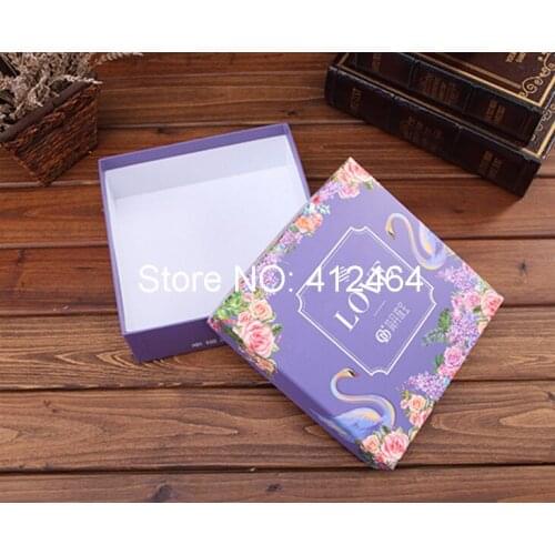 Glitter packaging box for hair extensions ( GF-185)