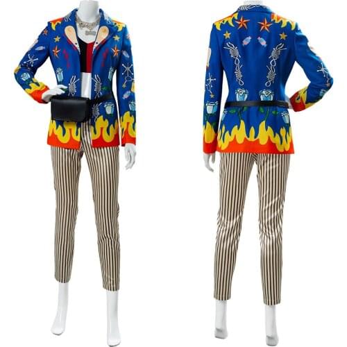 In Stock) Birds of Prey Cosplay Costume Uniform Fancy Suit Women Halloween Carnival Party Costume Adult Women Girls