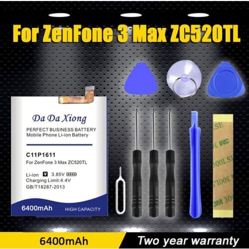 Fresh Supply Replacement Battery [ Model ] C11P1611 for ASUS Zenfone 3 Max Z3 Max ZC520TL Phone Battery