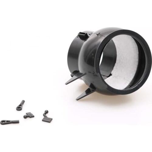 1pc EDF Thrust Vector Nozzle 360° Spout Diameter 72mm Air Outlet 63mm for Turbina Jet Ducted Drone Model Airplane Accessories