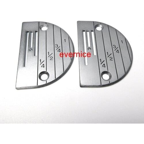 2 Pcs Needle Plate For Consew 30 Brother Db745 Juki Ddl-227, Ddl-555, Ddl-5550N