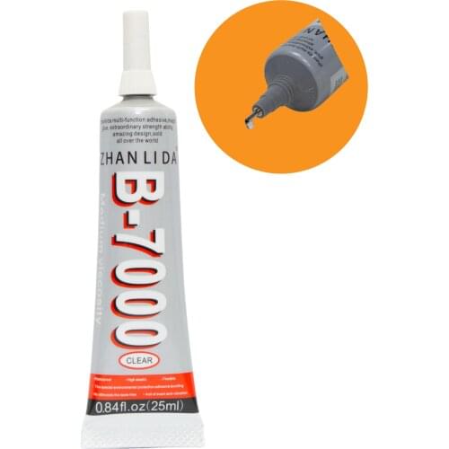 25ML Zhanlida B7000 Adhesive Telephone Glass Glue Repair Point Diamond Jewelry Glue Mobile Phone Touch Screen Repair Adhesive