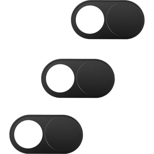 Webcam Covers (3 Pack), 0.7mm Ultra Thin Web Camera Cover Blocker for Mobile Phone, Laptop, Computer, , iMac, Notebook, T