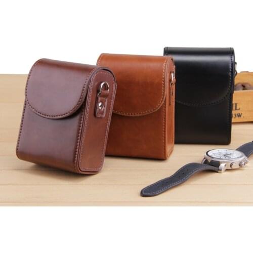 Pu camera bag for Sony DSC-ZV1 HX99 WX700 WX800 RX100 II, III, IV, V, VI m2 m3 m4 m5 HX90V HX80 HX60V WX500V Camera housing