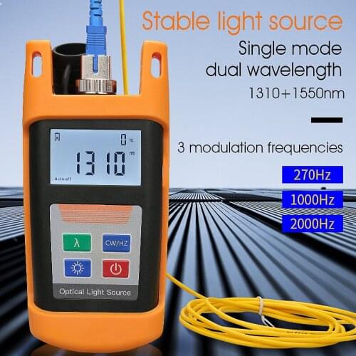 COMPTYCO AUA-1315 Optical power meter and Optical Light Source Singlemode 1310/1550nm FTTH Test Tool